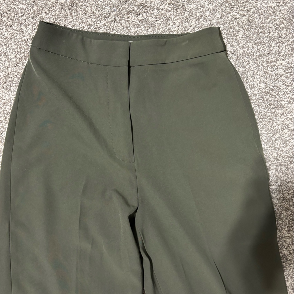 H&M Dark Green Work Trousers